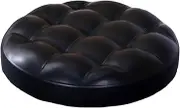 Fenteer Padded Bar Stool Seat Top Accessory for Home and Hair Salon, Black, as described