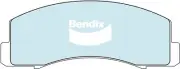 Bendix General CT Front Brake Pad Set for Toyota Camry VZV21R 2.5L 2VZ-FE Petrol (for: Toyota)
