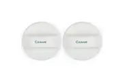 2x Culinare Magiopener Compact Round 8cm Lid Can Opener Manual Handheld White