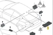 BMW X6 E71 Antenna Amplifier Diversity 65209130157 9130157 NEW GENUINE