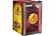 Gilmore Vintage Fuel Pump Branded Triple Glazed Alfresco 70 Litre Bar Fridge With LED Strip Lights
