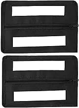 Diversion Safe Bag, Hidden Safe Bag, Concealed Valuables Safe, for Home Office Desk Chair Bedside Table Wardrobe (2, black)