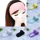 Adjustable Facial Hairband Makeup Head Band Toweling Hair Wrap Shower Cap Ban Z