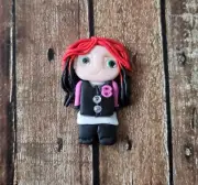 Billie Eilish Polymer Clay Bow Center Flatback Clays For Bows