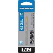 P&N Workshop Drill Bit HSS Tin Tipped 4.0mm