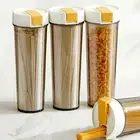 Pantry Space-saving Container Storage Solution Glass Canisters for Food Storage