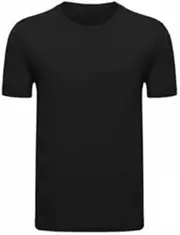 [AIMALL] Men's T-Shirt Plain Blank 100% Heavy Cotton Basic Tee Short Sleeve Large S - 5XL - Classic Comfort Fit Tee