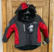 Strike Master Surface Youth Jacket SOS Floatation SSJCR-YM Red/Gray New w/Tags