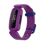 Fitbit Ace 2/3 Kids Anti-Lost Watch Band Grape & Dark Blue