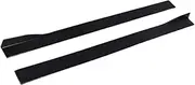 2M Universal Side Skirts Extension Rocker Panels Lip Splitters Compatible for Chevy Chevrolet Camaro SS 2000-2022 Car Accessories