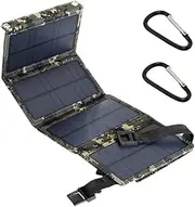 1 Set Solar Panel Charger Portable USB Solar Charging Device with High Efficiency for Emergency Power Needs for Outdoor Activities and