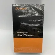 OCOOPA Rechargeable Hand Warmers, 5200mAh Portable, Adjustable Heat, New Sealed