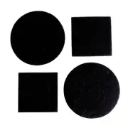 Compost Pail Replacement Filters , 2 Sets of 4.5 in Square and 6.5 in Round