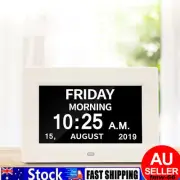 Digital Dementia Clock Calendar Clock Day Date Clock Large Display Large Clear⊙