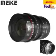 Meike 25mm T2.1 S35 Prime MF Cinema Lens for Canon EF/PL-Mount Cine BMPCC6K Pro