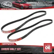 Gates A/C & Alt Drive Belt Kit for Subaru Impreza GC GC8 GF GF8 Forester SF SF5 (for: Subaru)