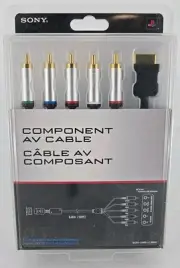 OEM OFFICIAL Sony Playstation Component AV Cable SCPH-10490 u /98044 Black Label