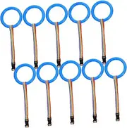 KOCKSHION 12pcs Anti-Lost Traction Rope Ropes Lasso Rope Safety Walking Rope Pull Walker Colorful Walking Rope Detachable Transition Rope Roping Polyester Sky-Blue
