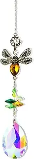 Sun Catchers for Windows Bee Crystal Suncatcher Rainbow Maker Hanging Crystals for Windows Colorful Home Garden Decoration