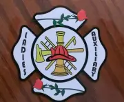 Fire Department Ladies Auxiliary Decal (4")