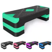 Adjustable Exercise Workout Aerobic Stepper Step Platform Trainer-1740711378