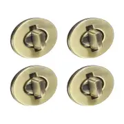 4Pcs Twist Turn Locks, Zinc Alloy Oval Turn Lock Clasp, 35 x 28mm Bronze