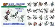 Dakota Collectibles Embroidery Machine Design CD - Whimsical Wings 970505