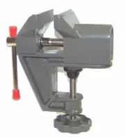 Aluminum Alloy Table Bench Vise Art Craft Hobby Vice Clamp 1-7/8" Jaw Capacity