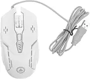 CONGARTENO USB Gaming Mouse with Luminous LED Backlighting Silent Design Programmable Buttons for Laptop Desktop for Gaming Sessions