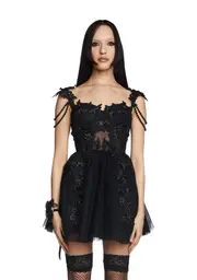 [Unholy] A Posh Evening Mini Dress