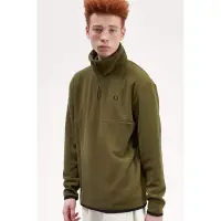 在飛比找蝦皮購物優惠-二👋英國70年品牌FRED PERRY 英版半拉鏈套頭上衣