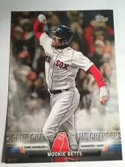 2018 Topps Update Salute Jumbo 5x7 Mookie Betts Red Sox S40 01/49