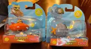 NEW Octonauts Gup Speeders, Gup-B Kwazzi & Gup-F Dashi In Original U.S Package.