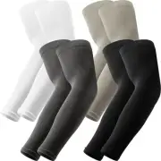 Compression Arm Sleeves, UV Sun Protection Arm Sleeves for Men Women, Golf Vo...