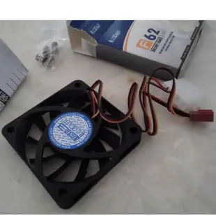 Pccooler 靜音 60mm 風扇 F62 適用於 PC 機箱和 CPU 冷卻器