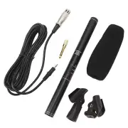 XLR Shotgun Condenser Mic Cardioid Mini Shotgun Condenser Mic Television Ne WTD