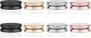 XIHIRCD 8pcs Magnetic Hijab Pins, Multi-Use Strong Magnetic Buttons Pinless Brooch No-Snag Scarf Clasp for Women Scarves Clothes(Oblate Style), 19286