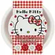 小禮堂 Hello Kitty 日製 美耐皿碗組 露營飯碗 兒童碗 沙拉碗 點心碗 (4入 白 愛心)