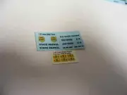 Iowa State Police 1:43 Water Slide Decals Works on any color car