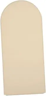 B Baosity Arch Backdrop Cover Flower Door Background Modern Arch Cover for Bridal Shower Party Romantic Proposal Wedding Banquet, 6.6FTWhite Champagne