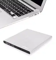 Aluminum External USB Blu-Ray Writer Super Drive for Apple Macbook Air, Pro, Ima