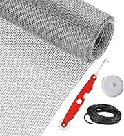 Mesh Screen Roll - Porch Screen Mesh Replacement,157x47 Inch, Heavy-Duty Roll, Sliding Door Repair Kit, Pet Proof for Porch, Patio