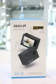 Zero-X ZX-30 4K UHD Action Camera with Touch Screen & Wi-Fi