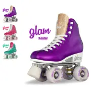 Crazy Skates GLAM Glitter Quad Rollerskates Ladies Women Girls Kids Size Roller