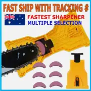 Chainsaw Tool Teeth Sharpener Woodworking Self Sharpening Grinding Chain QuiAF