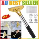 Scraper Razor Glass Paint Glue Remove Adhesive 10*Blades Cleaner Tool Wide Blade