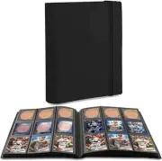 Trading Card Binder, 9-Pocket Sports Card Album Holder for TCG, MTG, Yugioh, ...