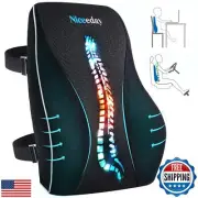 Lumbar Support Pillow for Office Chair Car Back Support Pillow, Memory Foam G