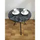 大理石紋茶几｜直徑40公分高度46公分可承重20公斤-沙發邊桌-小咖啡桌-茶几桌-休閒桌