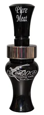Echo Calls 79019 Pure Meat Open Call Double Reed Mallard Sounds Attracts Ducks B